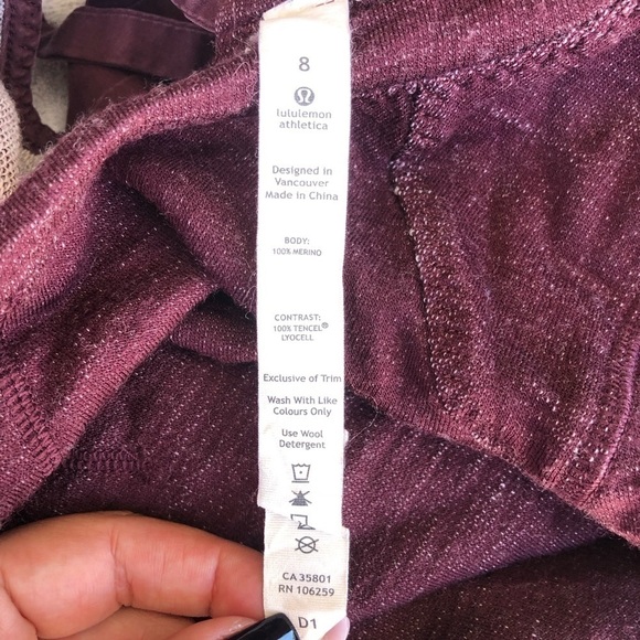 Lululemon Sattva Wool Blend Pullover - Picture 8 of 9